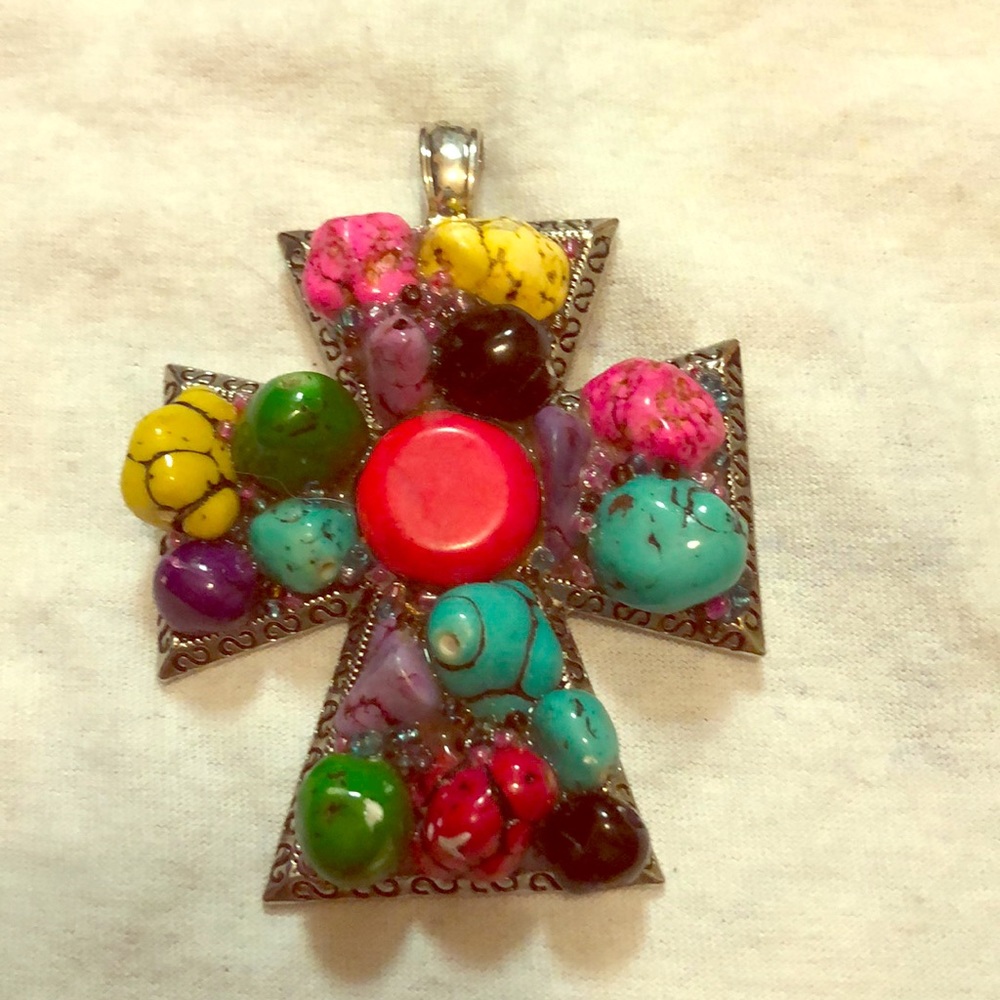 Large cross charm